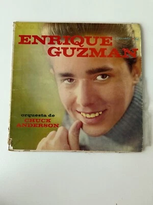 Enrique Guzman Orquesta De Chuck Anderson LP Columbia DCA 172 VG Import Mexico - Image 1 of 4