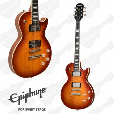 LES PAUL EPIPHONE LP MODERN FIGURED MOJAVE BURST with GIG BAG - BRAND NEW - image 1 of 3
