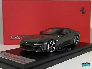 LOOKSMART 1/43 FERRARI 12 CYLINDER V12 830HP 2024 DARK GREY LS553I - Picture 1 of 4