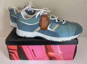 Vintage 1990s Lower East Side Women's Leather Shoes Sneakers Sz 10 New - Picture 1 of 11