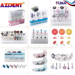 Kit de pulido compuesto dental diamante RA HP fresas pulidoras para contra ángulo - Imagen 1 de 97