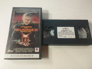 Hellraiser III Clive Barker Hickox Terror 1994 - VHS Tape Español - Imagen 1 de 5