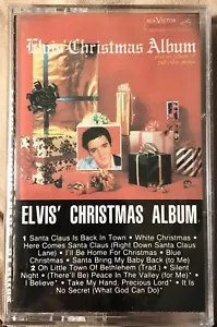 Elvis Presley - Elvis' Christmas Album (Factory Sealed Cassette, RCA Records) - Picture 1 of 3