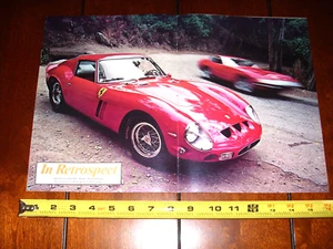 1963 FERRARI 250 GTO ARTICOLO ORIGINALE 1972 - Foto 1 di 2