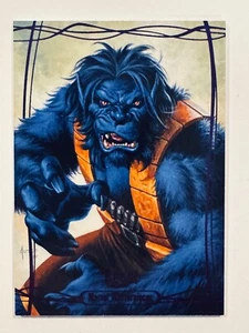 Marvel Masterpieces 2016 púrpura #59 Omega Beast #199/199😍😍😍😍 Muy buen estado - Imagen 1 de 2