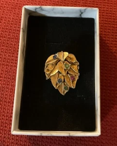 Swiss Sheffield Vintage Ring Uhr läuft RAR Leaf Design - Bild 1 von 3