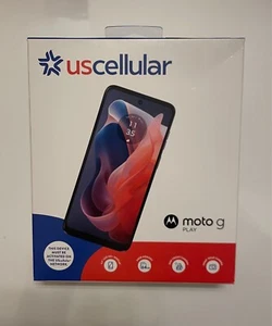 Motorola Moto G Play (2024) Blue (US Cellular Prepaid) 64GB, 6.5" - Picture 1 of 4