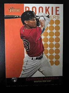 2024 Topps Heritage High Number Ceddanne Rafaela Rookie Performers #RP-1 (RC) - Picture 1 of 2