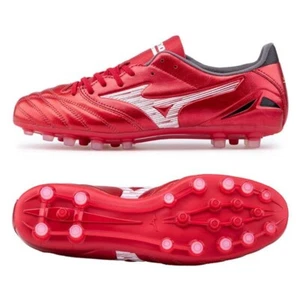 Mizuno Morelia Neo4 IV Pro AG P1GA253560 40th Red Mens Football Soccer - Picture 1 of 8