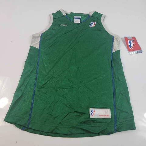 Minnesota Lynx Reebok Womens Jersey Green Sleeveless Basketball WNBA M New Cover