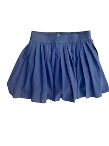 Athleta Girl Gray Elastic Waist Pleated Tennis Skort Size L 12 - Picture 1 of 4