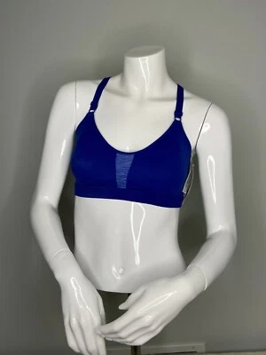 Womens Hanes X-Temp Sports Bra Blue Small - Image 1 of 2
