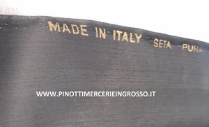 TESSUTO STOFFA ORGANZA IN SETA PURA 100% AL METRO/ ALTA CM 140 - MADE IN ITALY - Foto 1 di 3