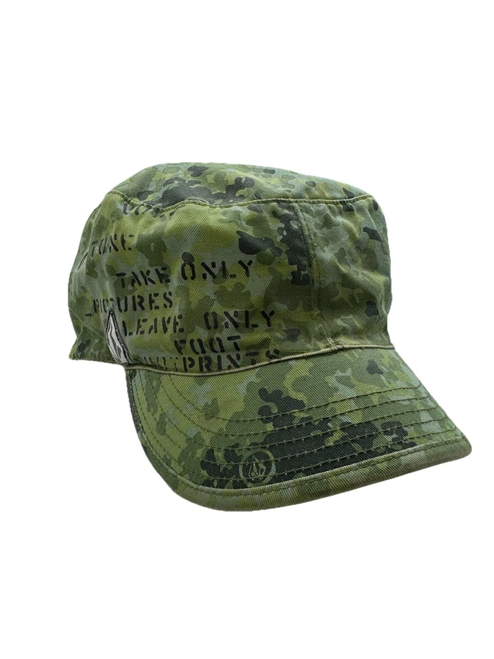 Vintage Volcom Camo Hat Custom Lids Volvomstone Scouts Adult Y2K Patrol Cap - Image 1 of 4