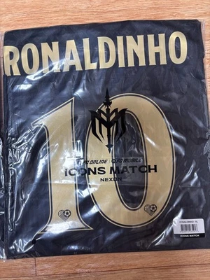 Camiseta Ronaldinho | 2025 EA FC Icon Match Exclusive | Edição do jogador, limitada - Imagem 1 de 4