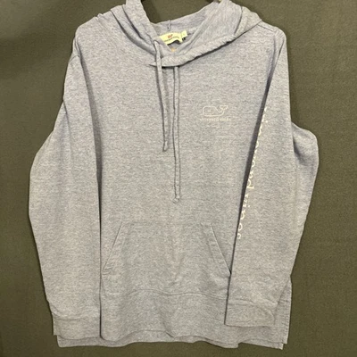 Vineyard Vines Mujer Grande Brezo Púrpura Pullover Sudadera con Capucha Ballena Foto 1 de 4