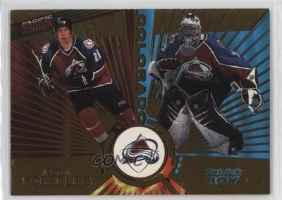 1997-98 Pacific Dynagon Peter Forsberg Patrick Roy #138 HOF - Image 1 of 2