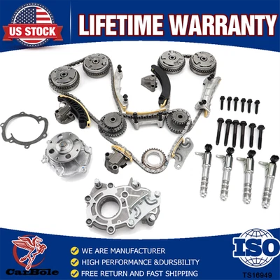 Цепь ГРМ + водяной насос с прокладкой для Chevy Equinox GMC Buick Saturn 3,0/3,6 л V6 - Изображение 1 из 4