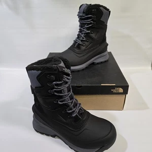 The North Face Women Chilkat V 400 Waterproof Boots 8 Black NIB Insulated Winter - Picture 1 of 13