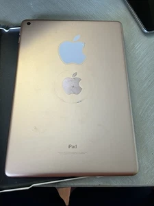 Apple iPad 6th Generation MRJN2LL/A – Rose Gold Works - Picture 1 of 7