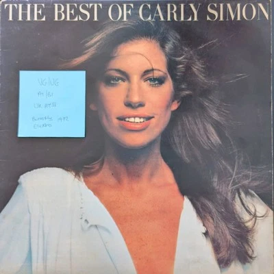Carly Simon The Best Of Carly Simon Vinyl Record VG/VG K52025 1972 - image 1 of 2