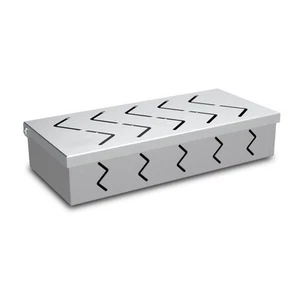 Stainless Steel BBQ Grill Box with 90 Degree Flip Lid for Flavorful Grilling - Picture 1 of 10