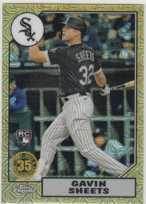 2022 Topps Series 1 - 1987 Topps Chrome Silver Pack Mojo Gavin Sheets #T87C-65 - Image 1 of 2