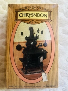 Chrysnbon Miniature Cooking Stove KIT Victorian Style Plastic 1:12 dollhouse - Picture 1 of 3