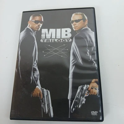 Men In Black MIB 1 2 & 3 Trilogy DVD Set Will Smith Tommy Lee Jones Scifi - Image 1 of 4