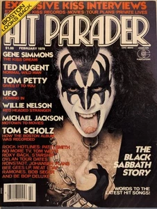 Hit Parader Magazine February 1979 KISS, Nugent,Michael Jackson, Boston, Sabbath - Picture 1 of 18