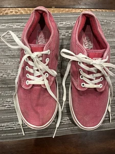 Vans Damen 10,5 Off The Wall Tennisschuhe - rot - Bild 1 von 14