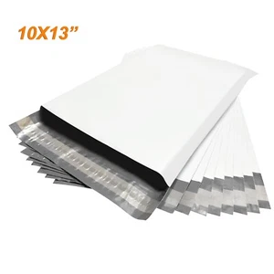 Premium 2.5 Mil 10X13 inch White Poly Mailers Shipping Bags Mailing Envelopes - Picture 1 of 4