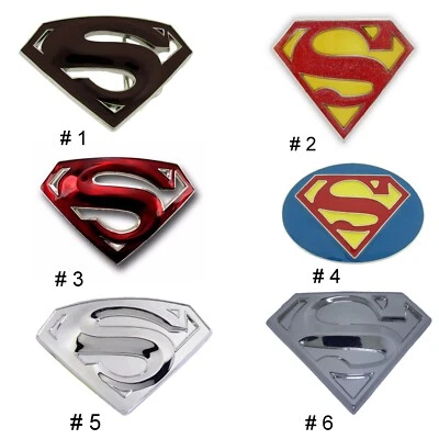 Superman Belt Buckle DC Comics halloween Costume Party Cosplay Fashion Men Women - Image 1 of 4