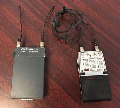 Paquete de receptor y transmisor SK50-U 704.300-727.500 MHz Sennheiser EK 3041-U Foto 1 de 4