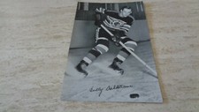 1934-43 Beehive NHL  Photo - Cully Dahlstrom - Chicago Black Hawks No Backing MT