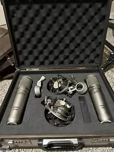ADK 25.4mm 6 Micron Class A Discrete Solid State Condenser Mics Stereo Set - Picture 1 of 2
