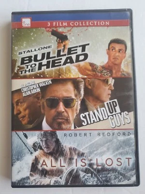 Bullet to the Head/Stand Up Guys/All Is Lost Triple Feature DVD E-One Action  - Image 1 of 4