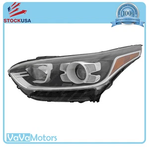 Fits 2019 2020 2021 Kia Forte Sedan Headlight Assembly w/ LED DRL Driver Left - Picture 1 of 5