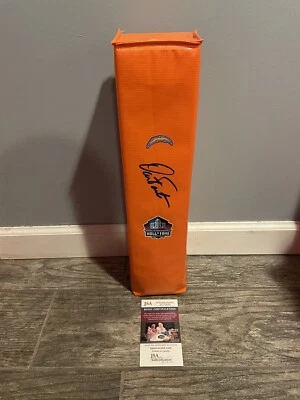 DAN FOUTS SIGNED CHARGERS TOUCHDOWN PYLON JSA COA HOF AUTOGRAPHED AUTO - Image 1 of 3