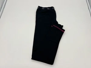 All In Motion Youth Large 10/12 Black Thermal Pants w/ Pink Stitching - Picture 1 of 2