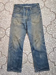 Vintage 50s 60s H. D. Lee Riders selvedge denim Sanforized made in USA Cowboy - Picture 1 of 12