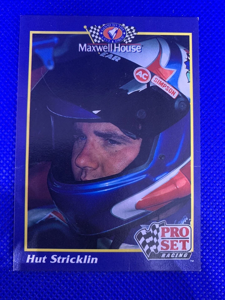 1992 Pro Set Maxwell House Racing Hut Stricklin Hut Stricklan #21 NASCAR - Image 1 of 2
