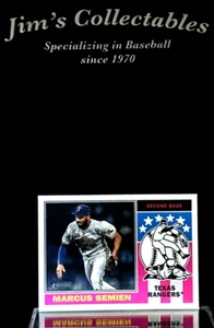 2025 Topps Heritage Marcus Semien #76PI-5 1976 Player Icon Holographic Rangers - Picture 1 of 2