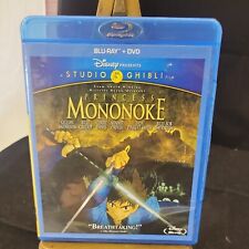 Princess Mononoke - Blu-ray/DVD Combo Mint Disc's Fast Free 🇺🇸 Ship