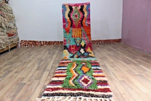 Color Nomad Berber Runner Rug | 312 x 70 cm | A Celebration of Tribal Vibrance - Picture 1 of 13