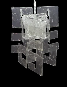 Kinkiet Carlo Nason Mazzega Charlie Murano kinkiet aplikacja mid century - Zdjęcie 1 z 15