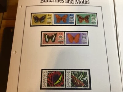 Juegos de mariposas ICOLLECTZONE Bután y Bolivia (A700-16) Foto 1 de 3