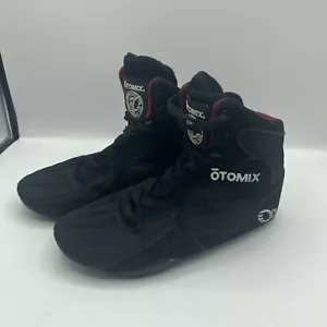 Otomix Stingray Black Bodybuilding Weightlifting MMA Grappling Shoes Sz 5 Men’s - Picture 1 of 10