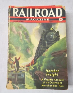 1940 Railroad Magazines - 9 Issues - Jan,Feb,March,May,June,Aug,Sept, Nov & Dec - Imagen 1 de 3