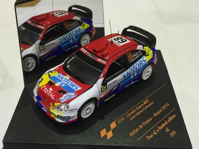 CITROEN XSARA WRC #68 RALLY FRANCIA ALSAZIA 2010 MULLER MONDESIR VELOCITÀ 43243 - Immagine 1 di 4
